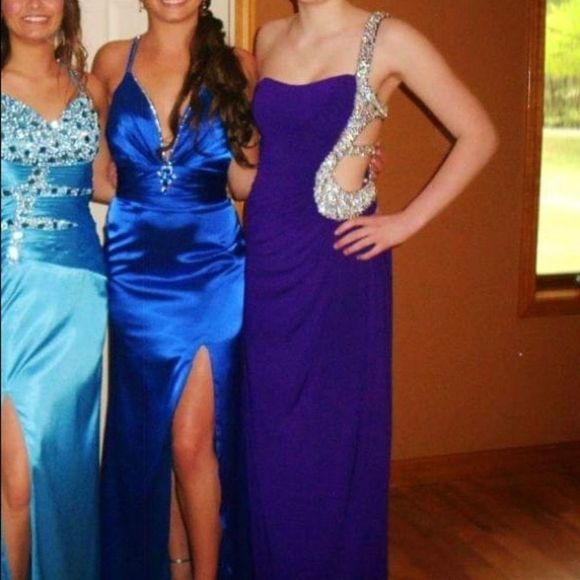 Panoply prom/pageant dress, purple, size 2 - Picture 5 of 5